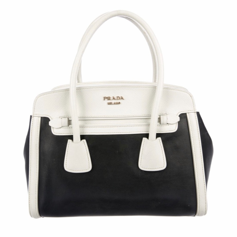 Authentic Prada City Calf Skin Saffiano Tote 😍